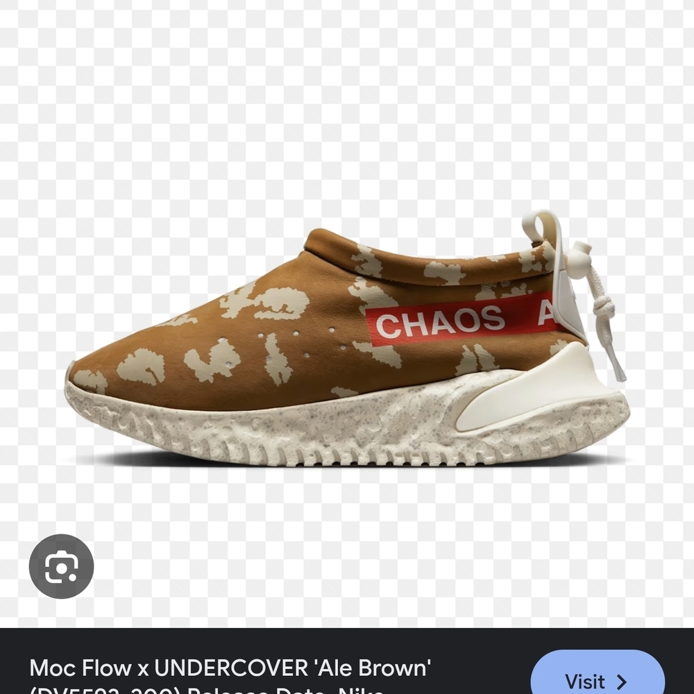 UNDERCOVER Kids Moc Flow Shoes - Brown and White